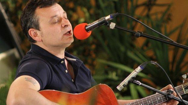 James Dean Bradfield of the Manic Street Preachers