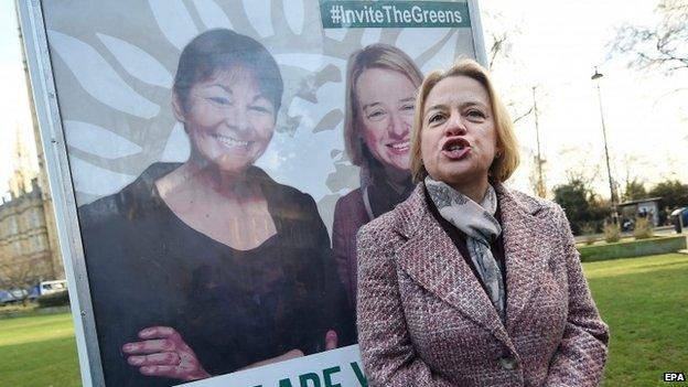 Green Party leader Natalie Bennett