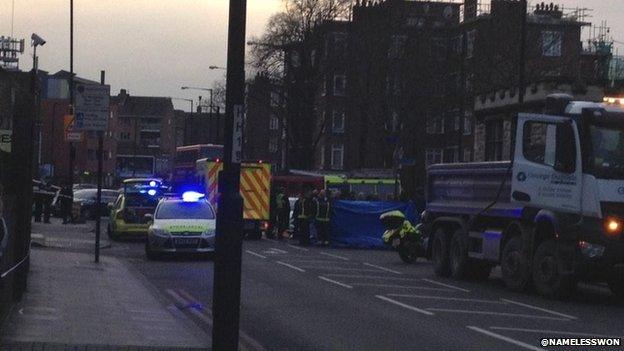 Homerton High Street collision