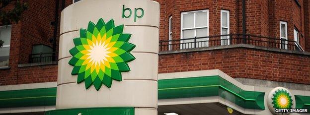 BP petrol station