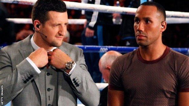 Carl Froch and James DeGale