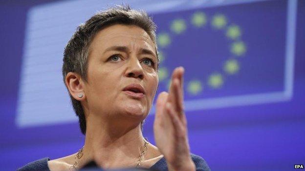 EU commissioner Margrethe Vestager