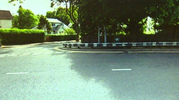 The crash barrier at the junction of San Souci Park and the Malone Road was removed just week before a teenager was killed at the spot last October