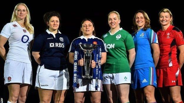 Women's Six Nations captains