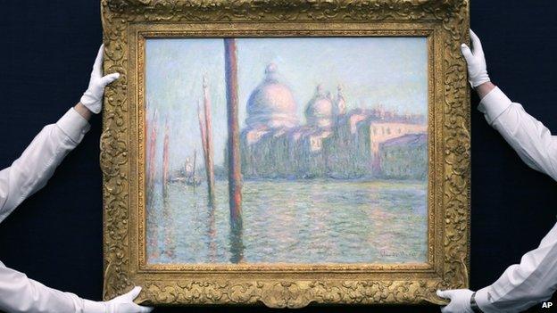 Le Grand Canal by Claude Monet