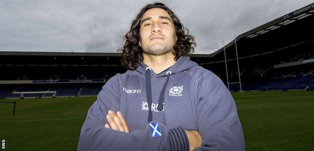 Scotland and London Irish forward Blair Cowan