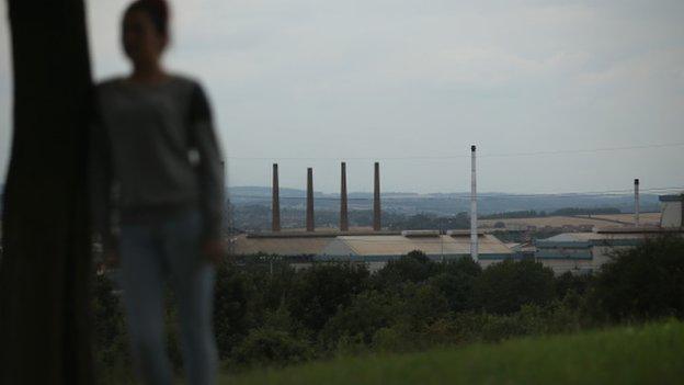 A child in Rotherham