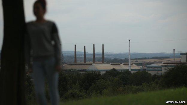 A child in Rotherham