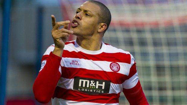 Mickael Antoine-Curier had scored eight times for Hamilton this season