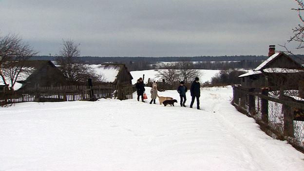 walking to school