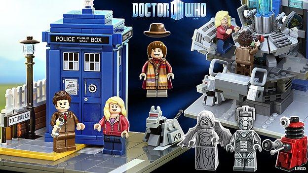 Lego Doctor Who figures