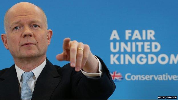 Leader of the House of Commons William Hague