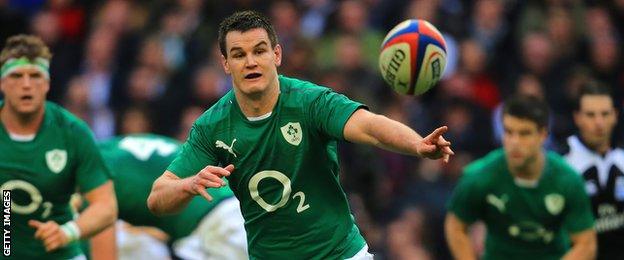 Ireland fly-half Johnny Sexton