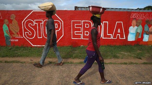 Liberia Ebola awareness campaign, 20 October 2014