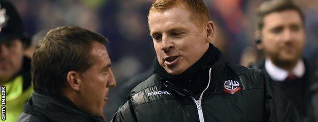 Brendan Rodgers and Neil Lennon