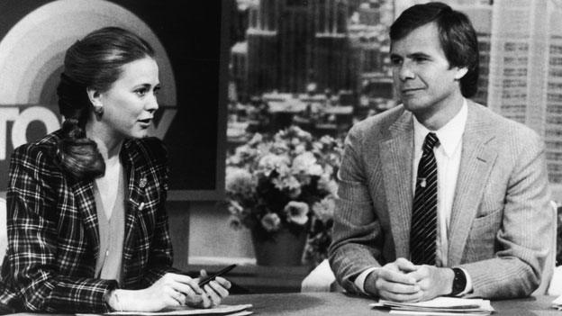 Tom Brokaw and Jane Pauley