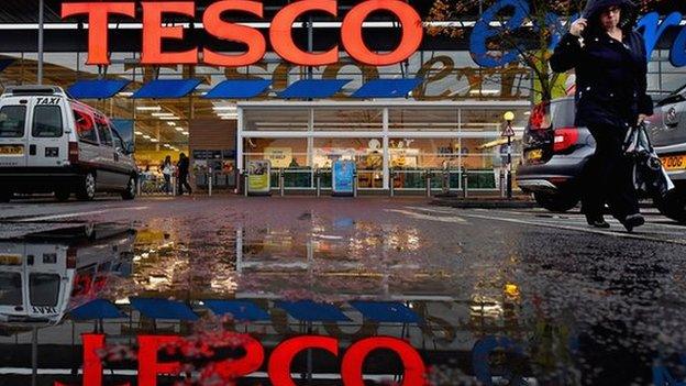 A Tesco store