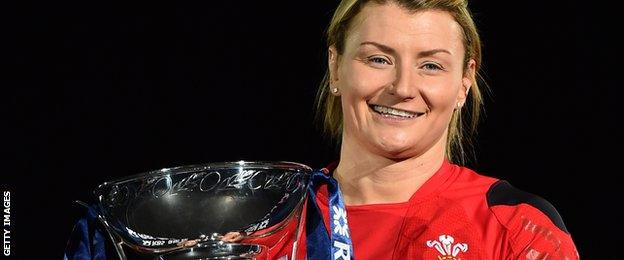 Wales captain Rachel Taylor