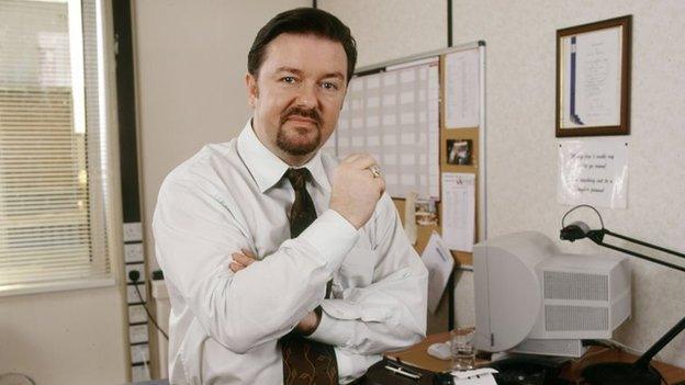 Ricky Gervais in The Office