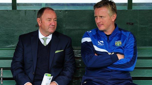 Gary Johnson and Terry Skiverton