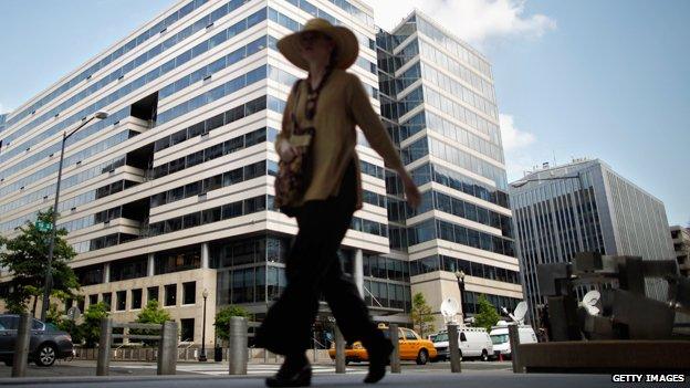 IMF headquarters in Washington