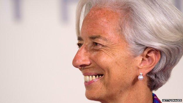 IMF boss Christine Lagarde