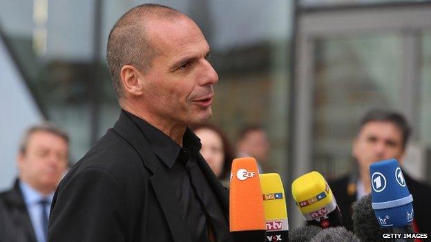 Greece's Finance Minister Yanis Varoufakis (4 Feb)