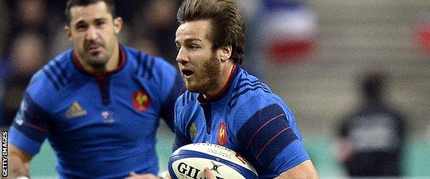 France fly-half Camille Lopez