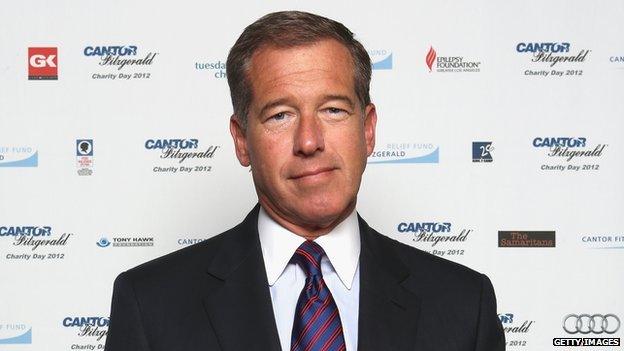 NBC News anchor Brian Williams.