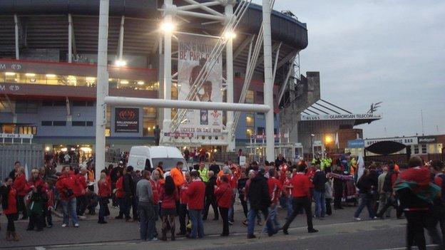 Rugby fans