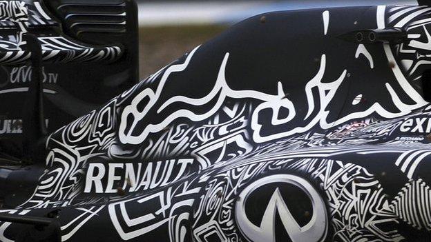 Red Bull's 2015 car