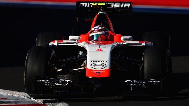 Marussia managed just two points in the 2014 campaign