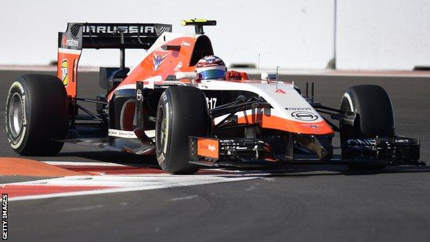 Marussia managed just two points in the 2014 campaign