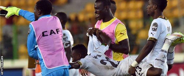 Ghana celebrate