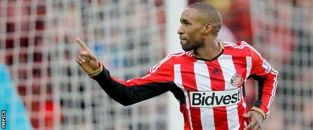 Sunderland striker Jermain Defoe