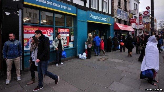 Poundland, South London