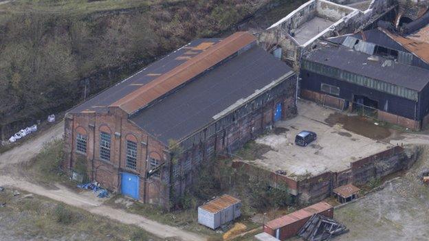 Brymbo iron and steel works site