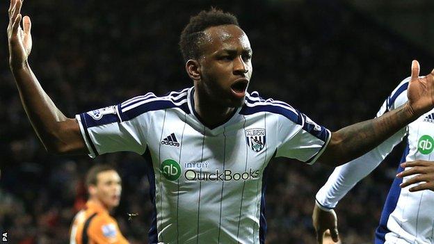 West Brom striker Saido Berahino