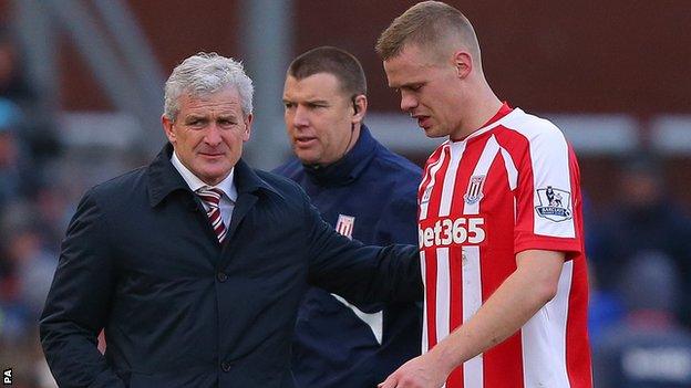 Stoke captain Ryan Shawcross