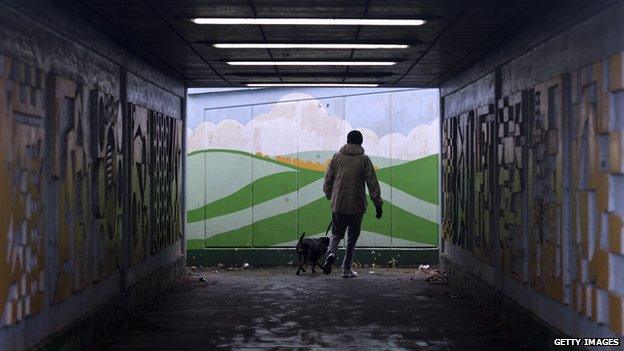 Underpass in Rotherham