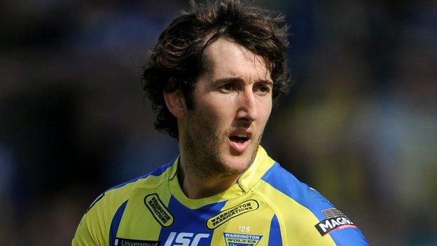 Warrington full-back Stefan Ratchford