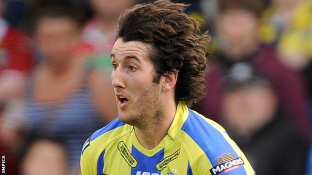 Warrington full-back Stefan Ratchford