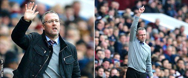 Paul Lambert, with and without jacket