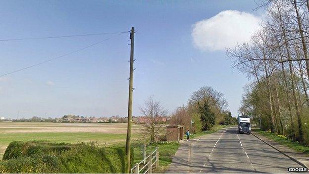 Main Road in Clenchwarton