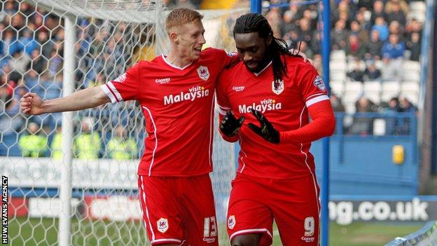 Kenwyne Jones had given Cardiff an early lead at Sheffield Wednesday