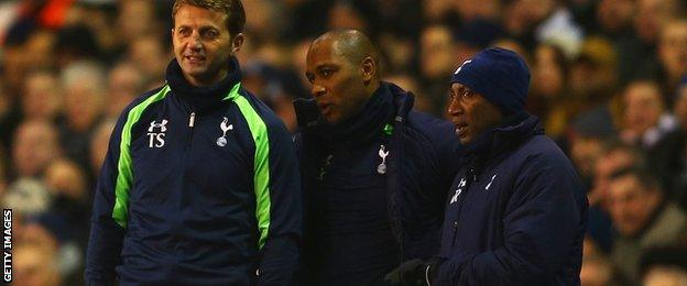 Tim Sherwood, Les Ferdinand and Chris Ramsey