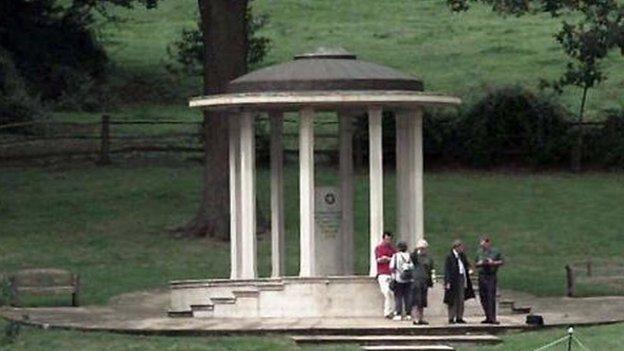 Magna Carta memorial at Runnymede