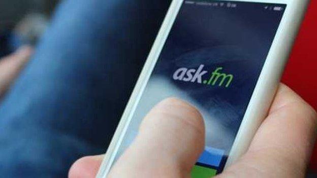 ask.fm on phone