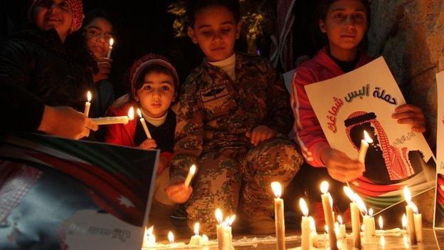 Commemoration for Jordanian pilot killed by IS