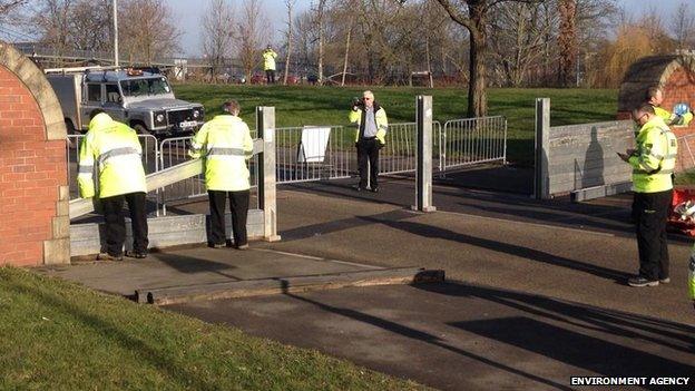 Hylton Road flood gates